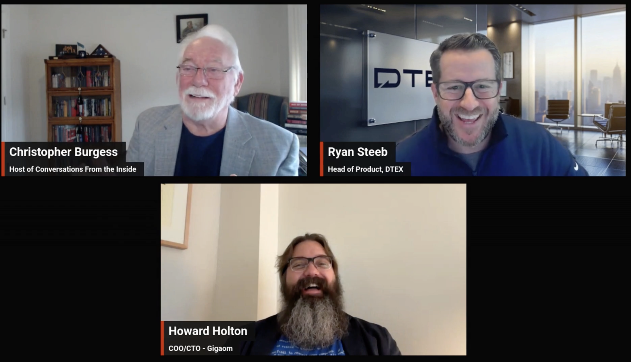 GigaOm Insider Risk Management Radar webinar Howard Holton